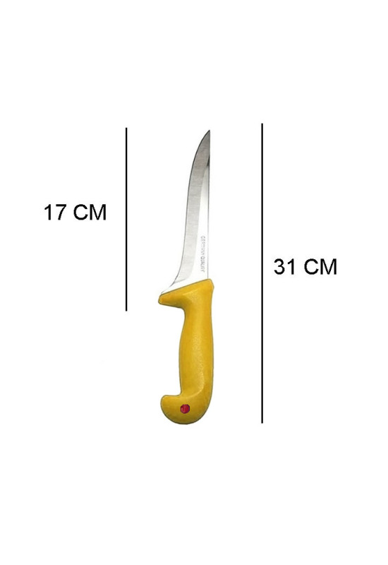 Cutit pentru Feliat si Filetat, Galben, 31cm