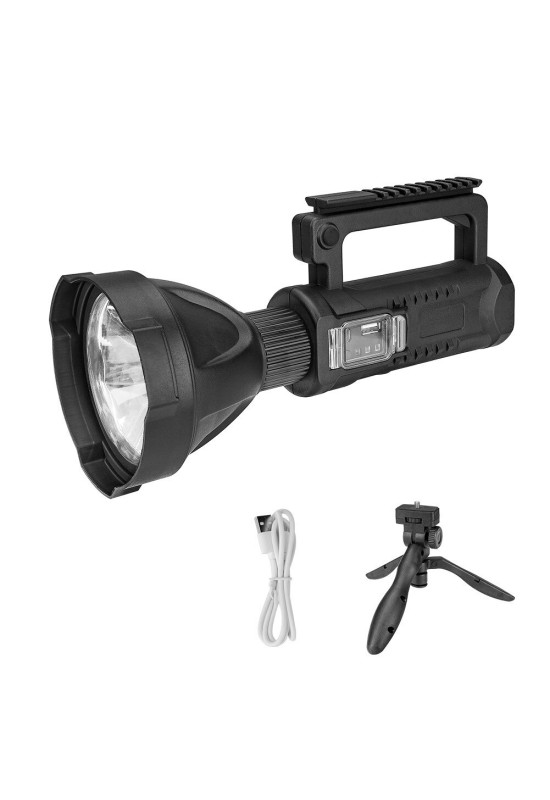 Lanterna Led 40W, Iluminare 500M, Functie Powerbank + Trepied